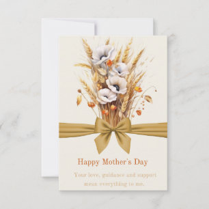 Carte De Remerciements Joyeuse fête des mères à l'ukrainienne