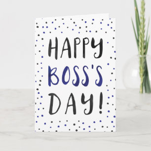 Carte De Remerciements Joyeuse Journée des Boss