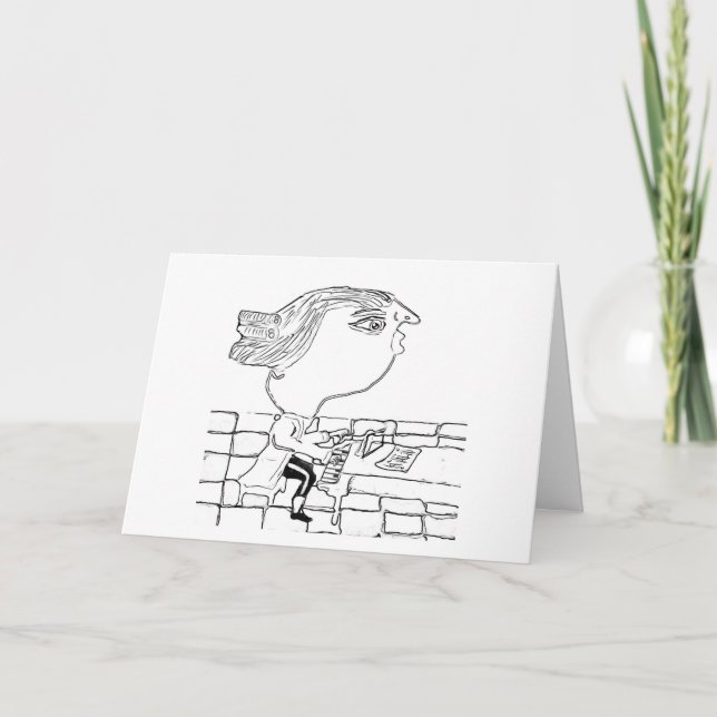 Carte De Remerciements Joyeux anniversaire 🎈 🎊 🎉 (Devant)