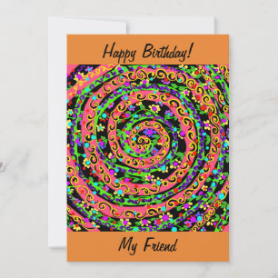 Carte De Remerciements Joyeux Anniversaire