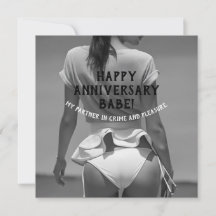 Joyeux Anniversaire Sexy Naughty personnalisable