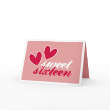 Joyeux Coeurs Sweet sixteen Anniversaire