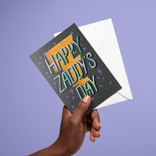 Carte De Remerciements Joyeux Jour de Zaddy