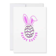 Joyeux lapin Oeuf de Pâques