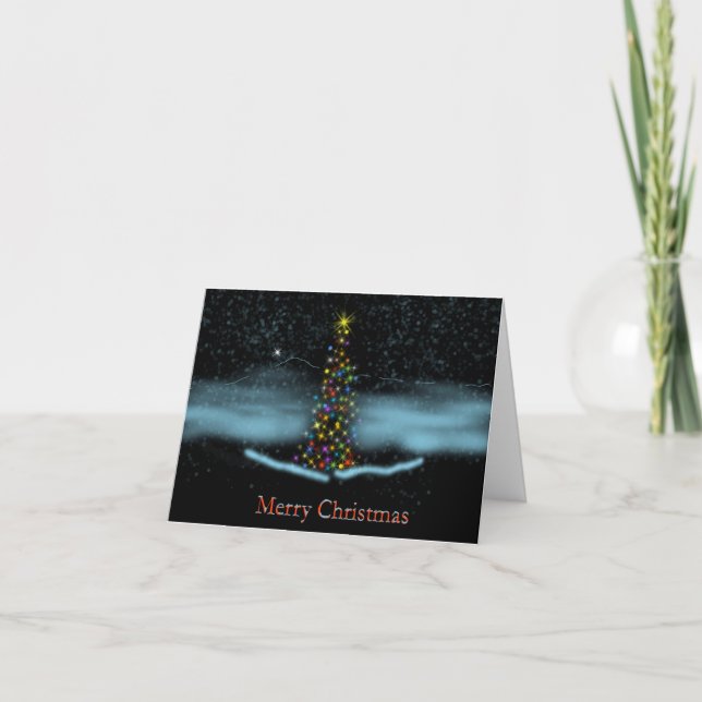 Carte De Remerciements Joyeux Noël (Devant)