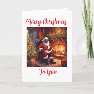 Carte De Remerciements Joyeux Noël