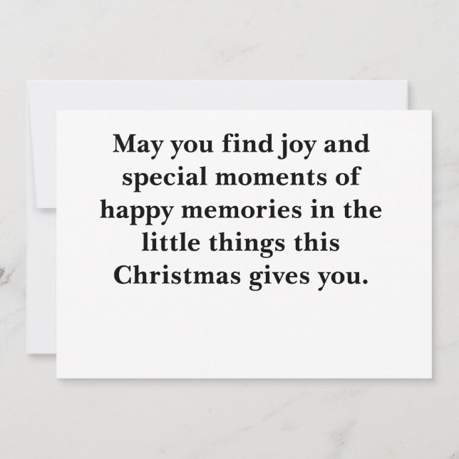 Carte De Remerciements Joyeux Noël de Père Noël (Dos)