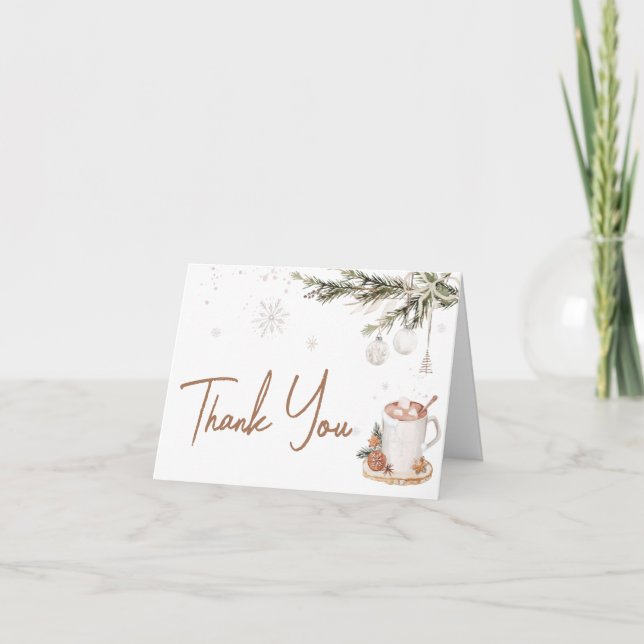 Carte De Remerciements Joyeux petit bébé brasse du Baby shower (Devant)