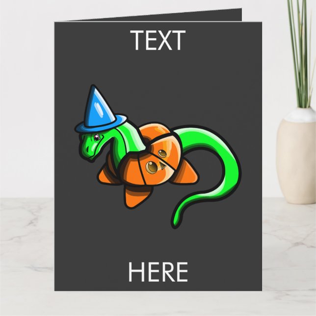 Carte De Remerciements Joyeux Samhain ! ! (Devant)