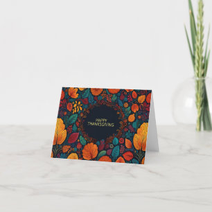 Carte De Remerciements Joyeux Thanksgiving