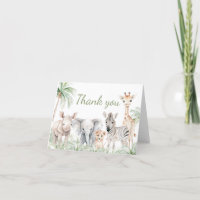 Jungle Safari Wild One Animaux Baby shower