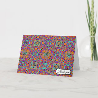 Carte De Remerciements Kaleido Dream