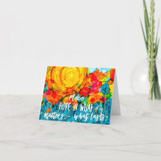Carte De Remerciements Kawaii Sunrise Hope Lovitude