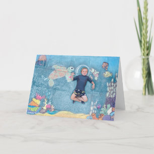 Carte De Remerciements KidsArt for CHOC - Explorateur sous-marin