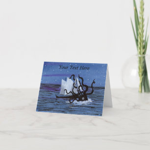Carte De Remerciements Kraken