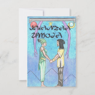 Carte De Remerciements Kwanzaa