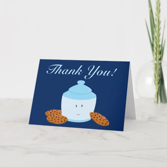 Carte De Remerciements La boîte à biscuits vous remercient (Devant)
