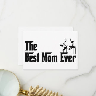 Carte De Remerciements La meilleure maman jamais