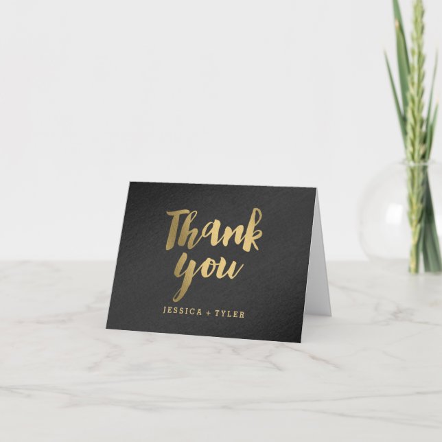 Carte De Remerciements La Promesse du brillant (Devant)
