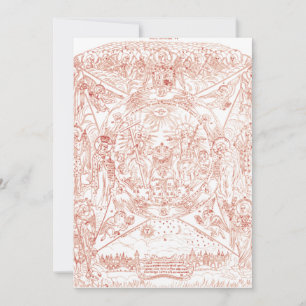 Carte De Remerciements La Sainte Trinité en gloire