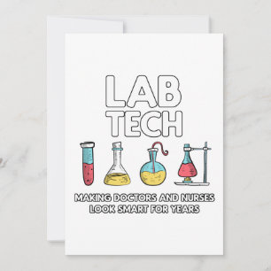 Carte De Remerciements Laboratoire des technologies de laboratoire