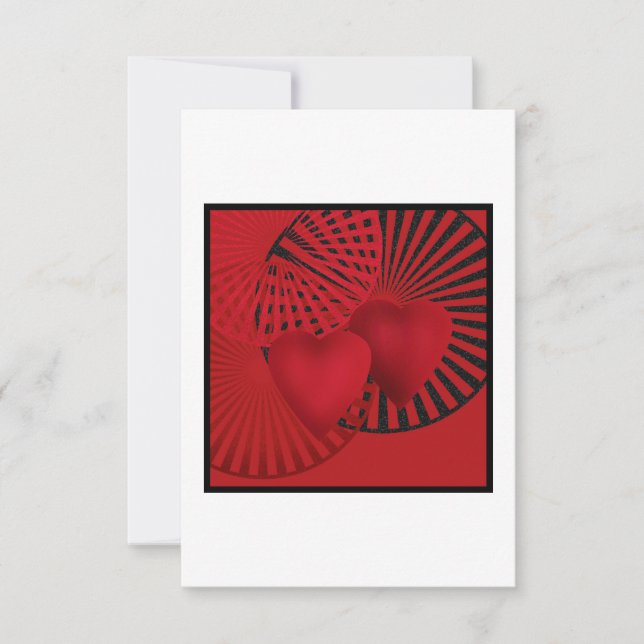 Carte De Remerciements L'amour. Mariage (Devant)