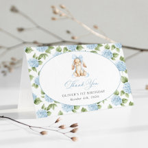Lapin Mignon, Nœud Bleu, Fleurs Bleues, Premier An