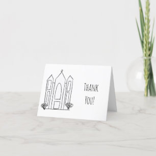 Carte De Remerciements LDS Salt Lake City