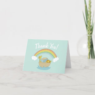 Carte De Remerciements Le Baby shower Ark Boho de Noah