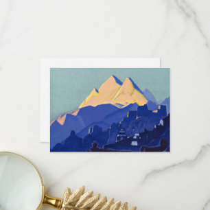 Carte De Remerciements Le couvent des montagnes de Nicholas Roerich