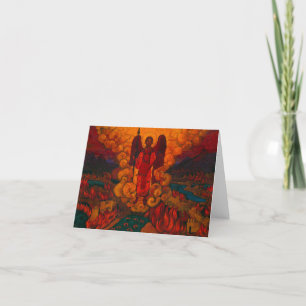 Carte De Remerciements Le Dernier ange de Nicholas Roerich
