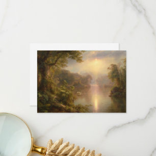 Carte De Remerciements Le fleuve de Lumière, El Rio de Luz par F. E. Chur