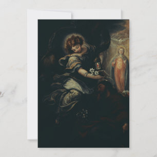 Carte De Remerciements Le rêve de saint Joseph