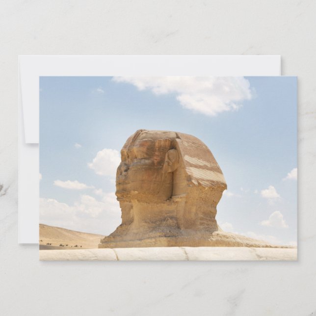 Carte De Remerciements Le Sphinx (Devant)