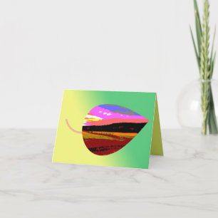 Carte De Remerciements Leaffield