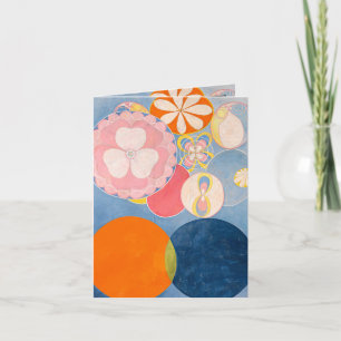 Carte De Remerciements Les dix plus grandes, Groupe IV, No.2 par Hilma af