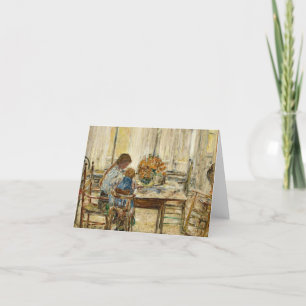 Carte De Remerciements Les enfants, 1897 par Childe Hassam