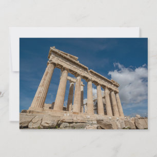 Carte De Remerciements Les monuments   Le Parthénon, Grèce