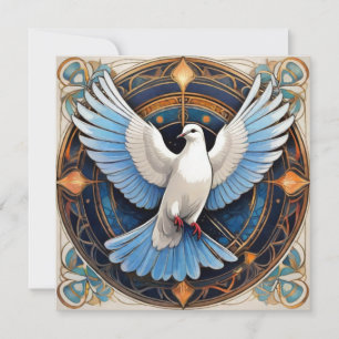Carte De Remerciements L'Esprit Saint (colombe) 2