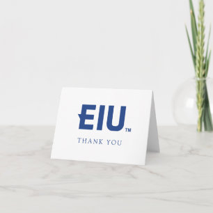 Carte De Remerciements LETTRE bloc EIU