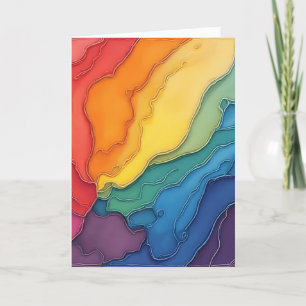 Carte De Remerciements lgbtq gay dans mon âme