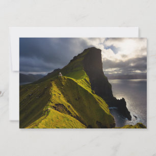 Carte De Remerciements Lighthouses   Îles Faroe
