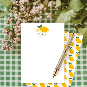 Carte De Remerciements Limoncello Limonade Citrons Fête d'anniversaire PE
