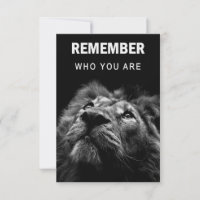 Lion Se Rappelle Qui Vous Êtes