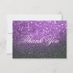 Carte de remerciements - Lit pourpre Nite ouvrier