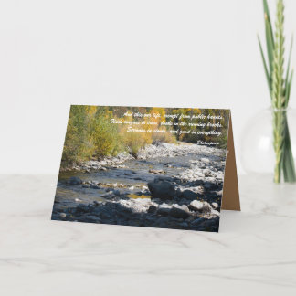 Carte De Remerciements Livres en Running Brooks