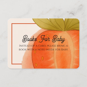 Carte De Remerciements Livres Strawberry Dreams pour bébé