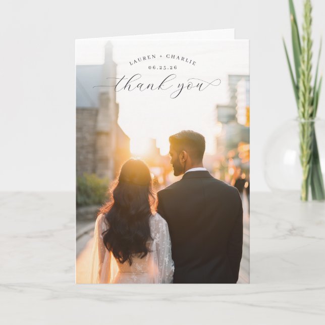 CARTE DE REMERCIEMENTS ___LLMGEN___ 45 (Devant)