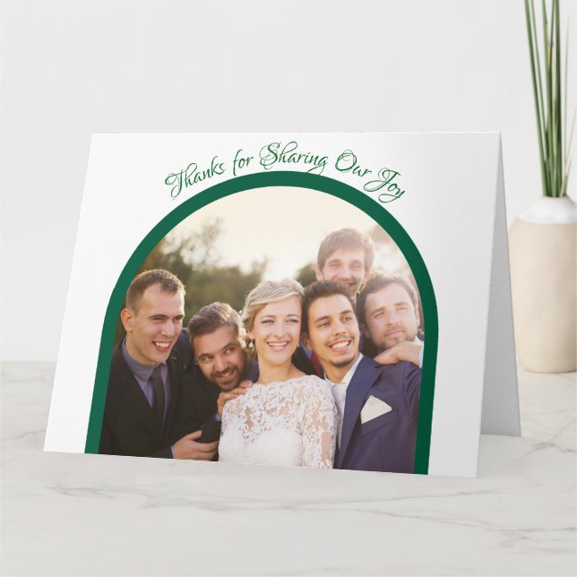 Carte De Remerciements Lotus Fleur Mariage Thème de mariage (Devant)