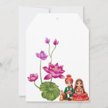 Lotus, mariés et jeunes mariés
